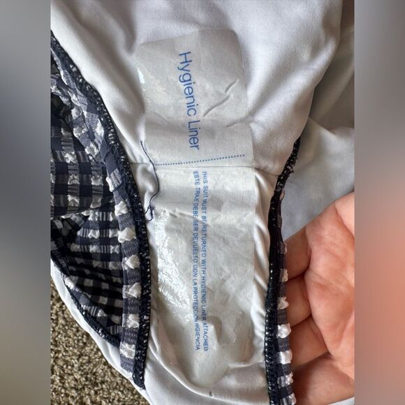 J. Crew Gingham One-Piece Swimsuit - Picture 10 of 10